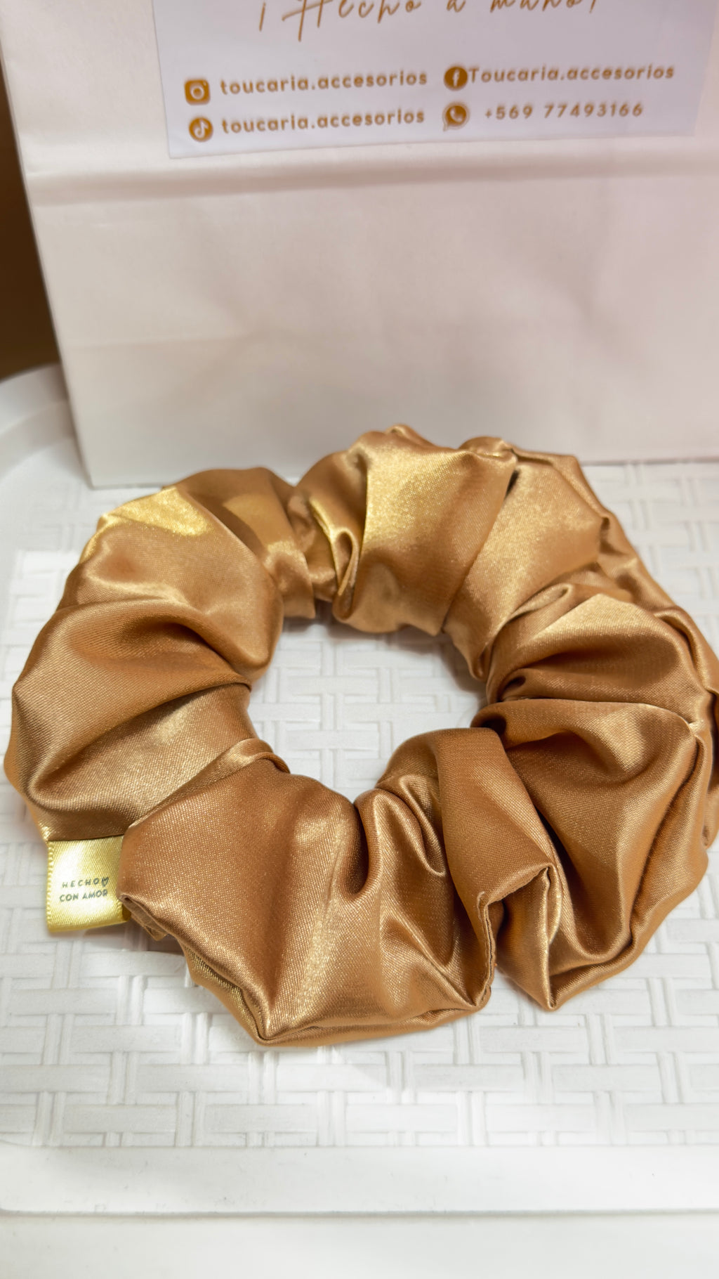 SCRUNCHIE MEDIANO SEDA ELEGANC