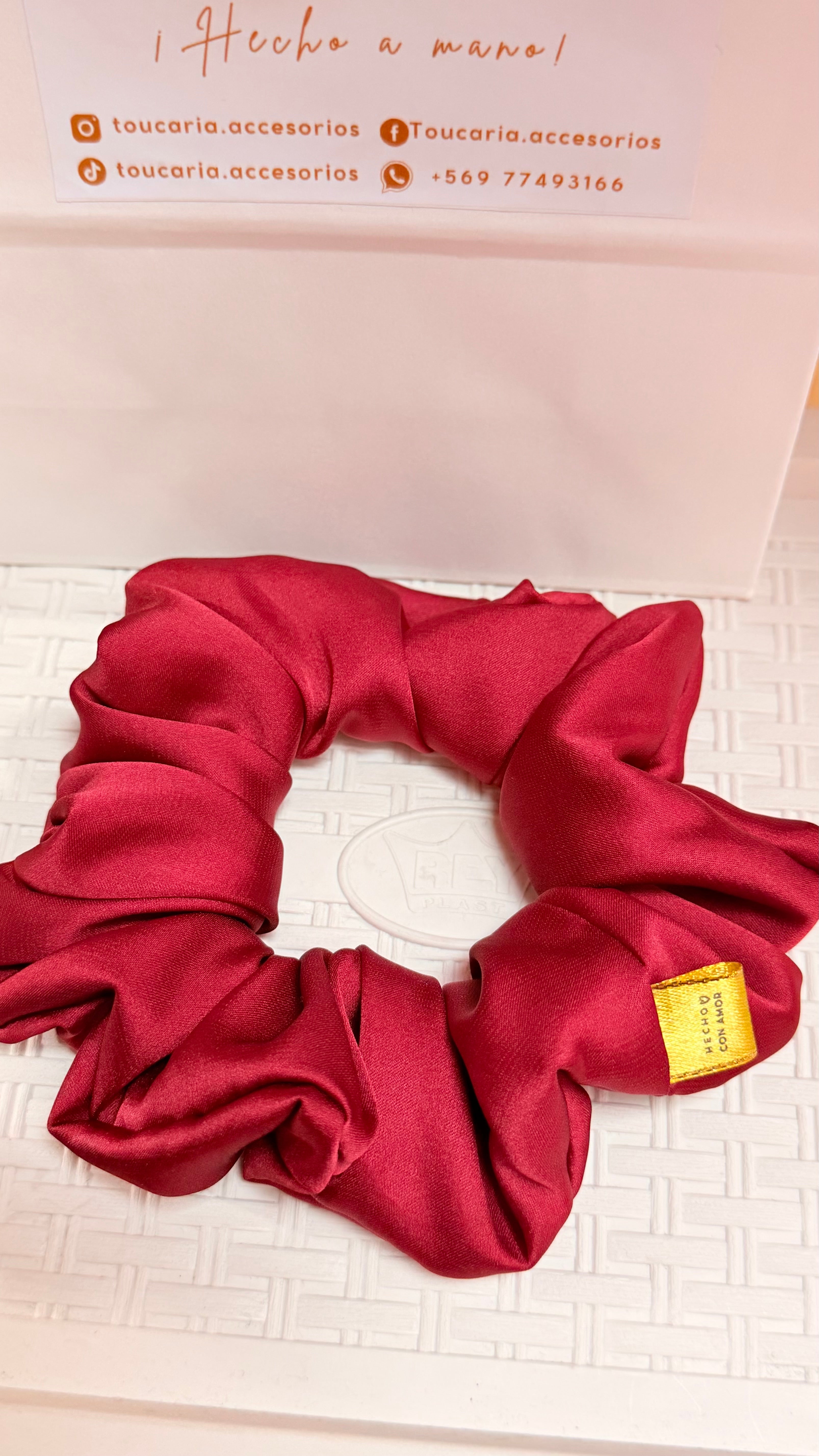 SCRUNCHIE MEDIANO SEDA ELEGANC