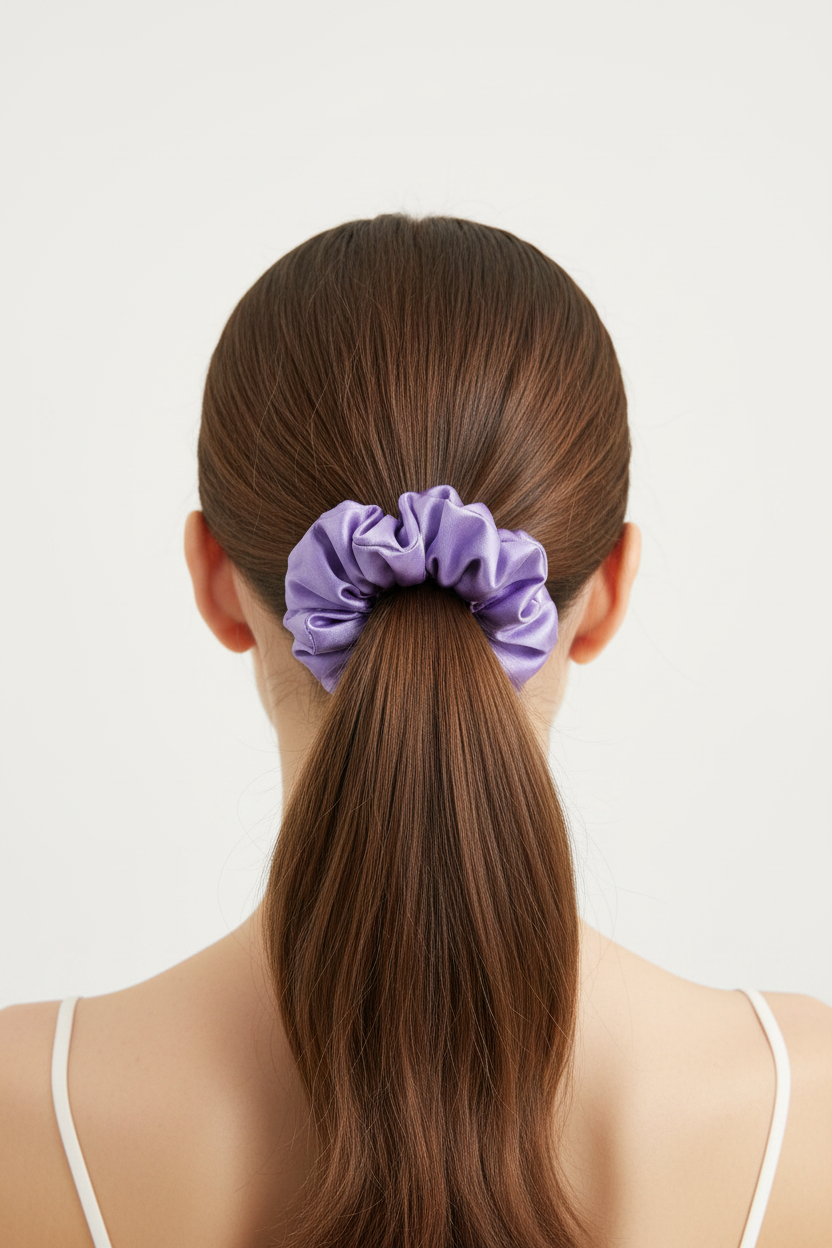 SCRUNCHIE MEDIANO SEDA ELEGANC